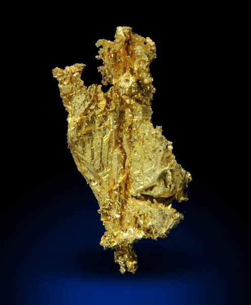 Gold from German Bar, Yuba River, Nevada County, California