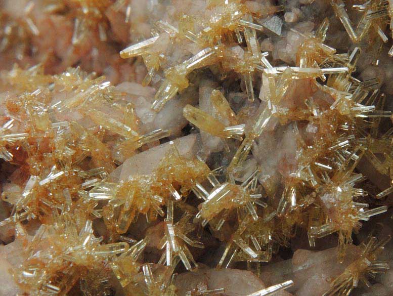 Mimetite, Tetrahedrite, Quartz from Tsumeb Mine, Otavi-Bergland District, Oshikoto, Namibia