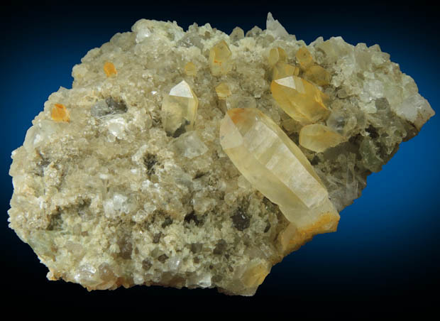 Quartz with Fluorite from William Wise Mine, Westmoreland, Cheshire County, New Hampshire