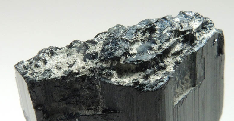 Arfvedsonite (rare terminated crystal) from Hurricane Mountain, east of Intervale, Carroll County, New Hampshire