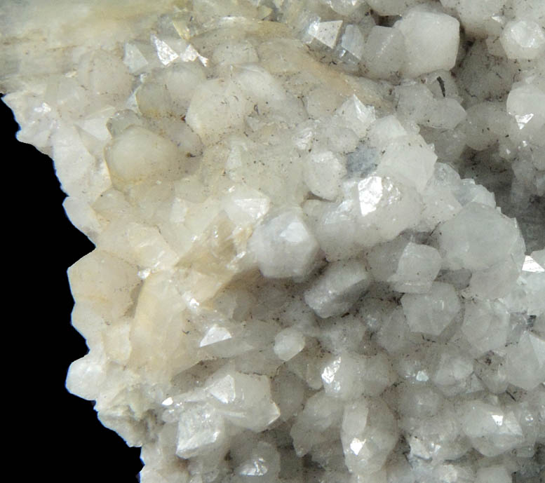 Pyrite, Quartz, Calcite from railroad cut near Thomaston Dam, Litchfield County, Connecticut