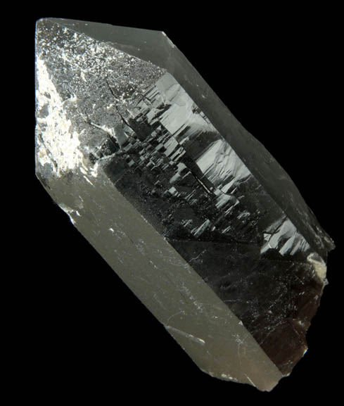 Quartz var. Smoky Quartz (Dauphin Law Twins) from Moat Mountain, west of North Conway, Carroll County, New Hampshire