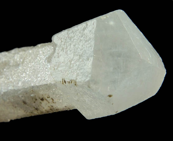 Calcite scepter-shaped formation coated with Quartz from Planalto, Alto Uruguai, Brazil