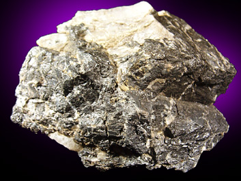 Uraninite from Sahno Prospect, Alstead, New Hampshire