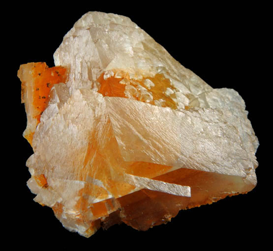 Calcite from Bluff Stone and gravel Quarry, Hendrickson, Butler County, Missouri