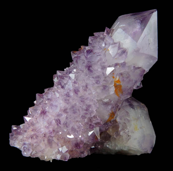 Quartz var. Amethyst (Cactus Quartz) from Boekenhouthoek area, Mpumalanga Province, South Africa