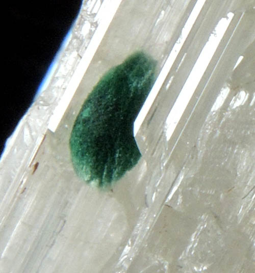 Cerussite (twinned crystals) with Malachite from Tsumeb Mine, Otavi-Bergland District, Oshikoto, Namibia