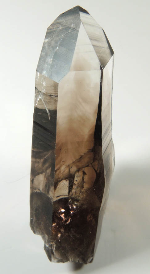 Quartz var. Smoky Quartz from Smoky Bear Quartz Claim, Sierra Blanca, White Mountain Wilderness, Lincoln County, New Mexico