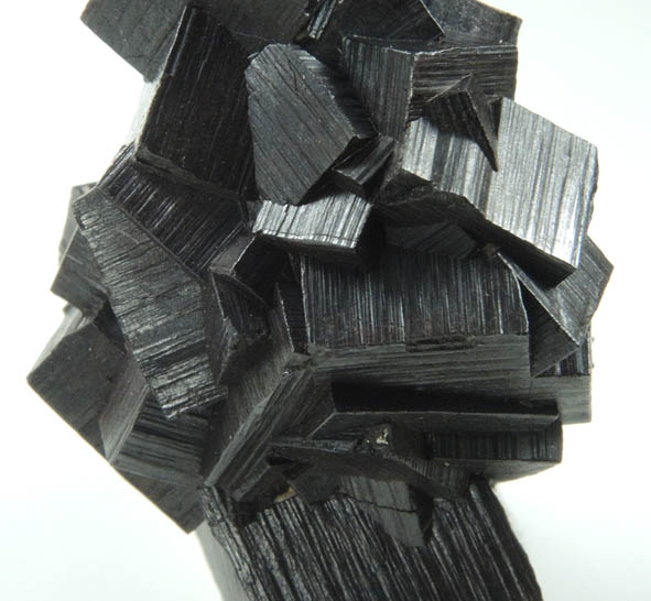 Goethite pseudomorphs after Pyrite from Pelican Point, Utah County, Utah