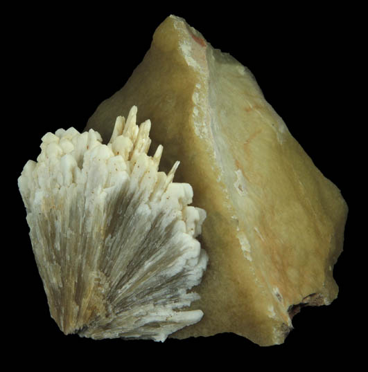 Barite on Calcite from Isle of Sheppey, Kent, England