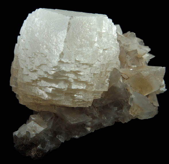 Calcite from Blaengwynlais Quarry, Bwlch-y-cwm, Cardiff, Wales