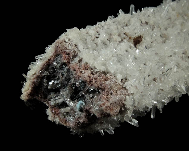 Quartz-Hematite pseudomorph after Epidote from Bessemer Claim, near the north summit of Green Mountain, 8.6 km ENE of North Bend, King County, Washington