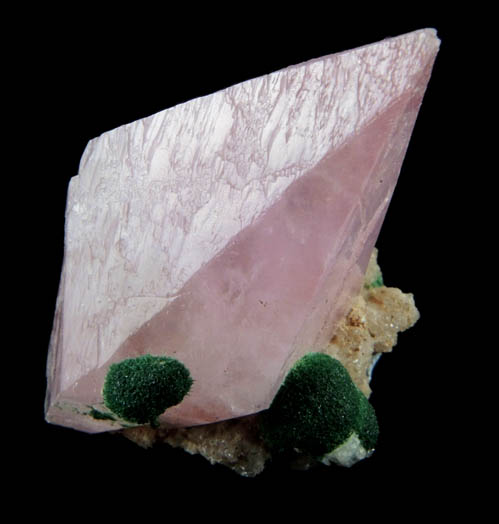 Calcite var. Cobaltian Dikuluwe Mine from Dikuluwe Mine, 155 WNW of Lubumbashi, Katanga Copperbelt, Lualaba Province, Democratic Republic of the Congo