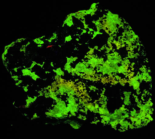 Esperite, Willemite, Franklinite from Franklin Mining District, Sussex County, New Jersey (Type Locality for Esperite and Franklinite)