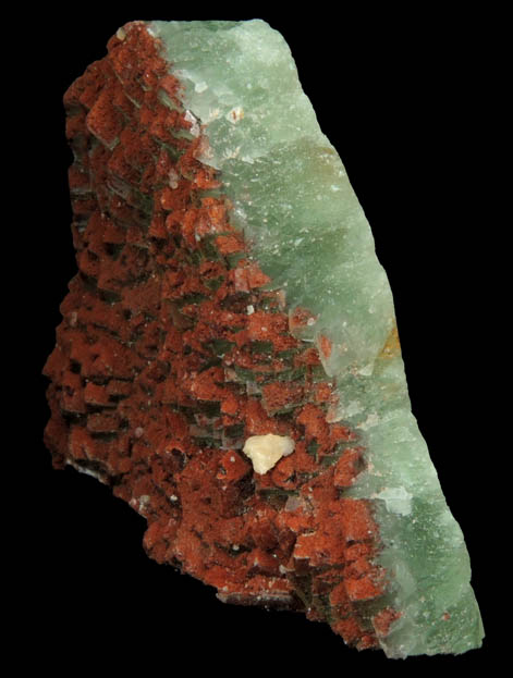 Fluorite with Quartz var. Eisenkiesel from Schmidgaden (Cäcilia Mine?), Wölsendorf District, Bayern, Germany