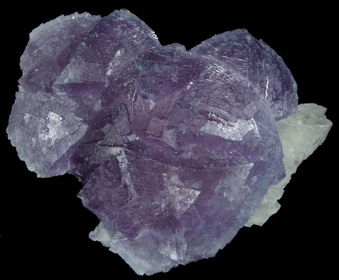 Fluorite on Fluorite from De'an Mine, Wushan, Jiangxi Province, China