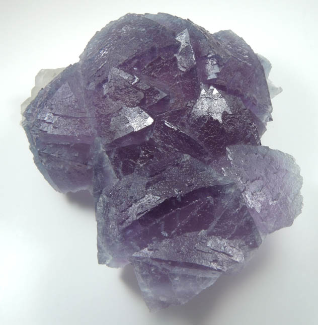 Fluorite on Fluorite from De'an Mine, Wushan, Jiangxi Province, China