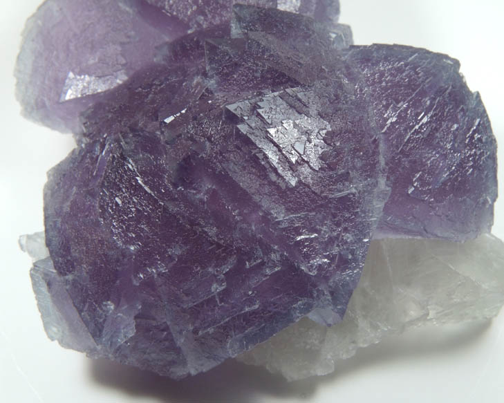 Fluorite on Fluorite from De'an Mine, Wushan, Jiangxi Province, China