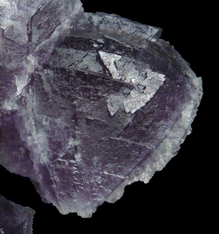 Fluorite on Fluorite from De'an Mine, Wushan, Jiangxi Province, China