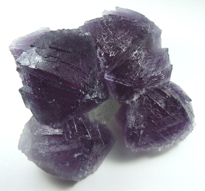 Fluorite on Fluorite from De'an Mine, Wushan, Jiangxi Province, China