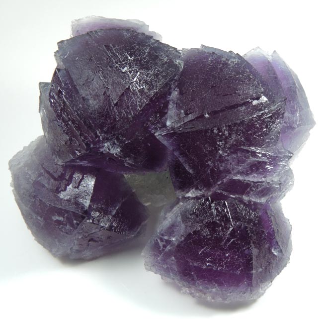 Fluorite on Fluorite from De'an Mine, Wushan, Jiangxi Province, China