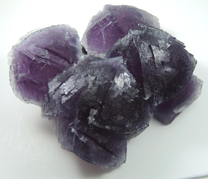 Fluorite on Fluorite from De'an Mine, Wushan, Jiangxi Province, China