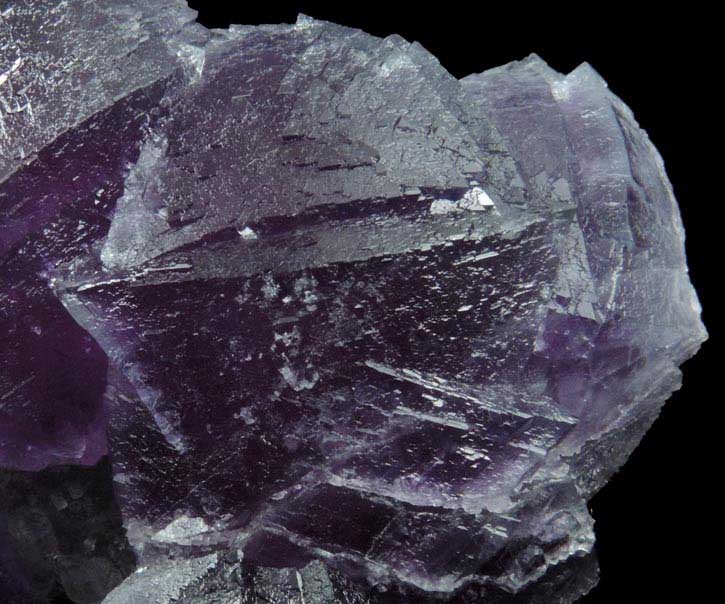 Fluorite on Fluorite from De'an Mine, Wushan, Jiangxi Province, China