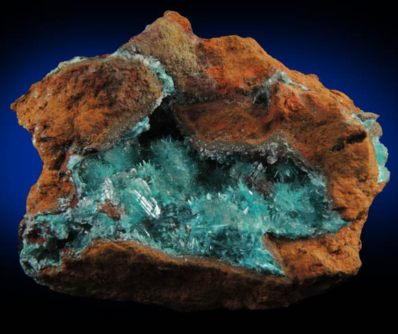 Aurichalcite and Hemimorphite from Mina Ojuela, Mapimi, Durango, Mexico