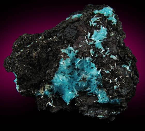 Aurichalcite from 79 Mine, Banner District, near Hayden, Gila County, Arizona