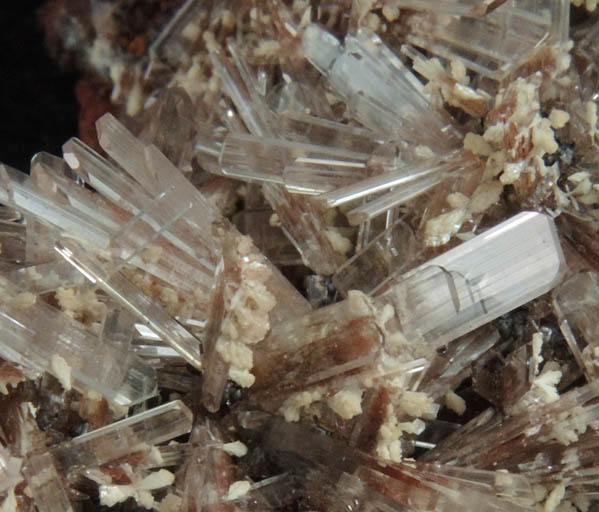 Hemimorphite with Calcite from Santa Eulalia District, Aquiles Serdn, Chihuahua, Mexico