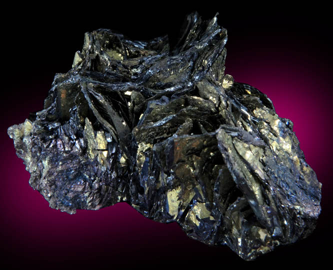 Covellite with Chalcopyrite from Summitville District, Rio Grande County, Colorado