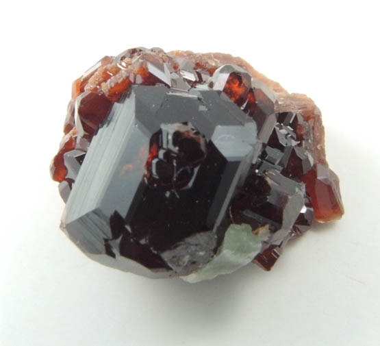 Grossular Garnet with Diopside from Bellecombe, Chtillon, Valle d'Aosta, Italy