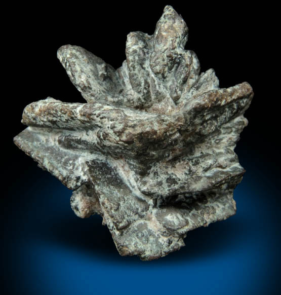 Copper pseudomorphs after Azurite from Copper Rose Mine, Georgetown District, Grant County, New Mexico