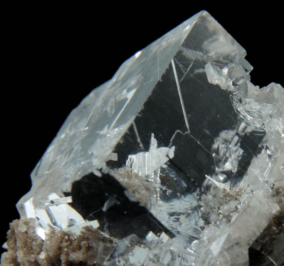 Fluorite with Dolomite from Walworth Quarry, Wayne County, New York