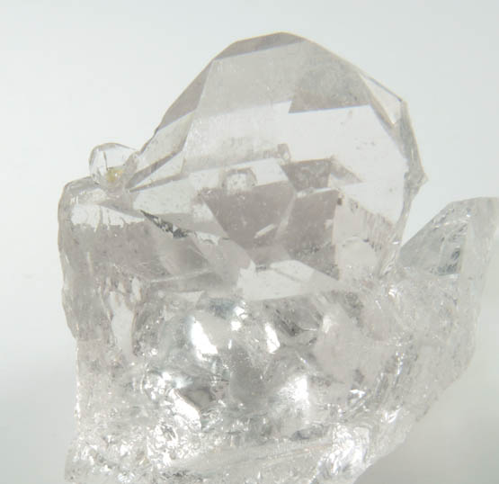 Beryl var. Morganite (gem-grade crystals) from Minas Gerais, Brazil