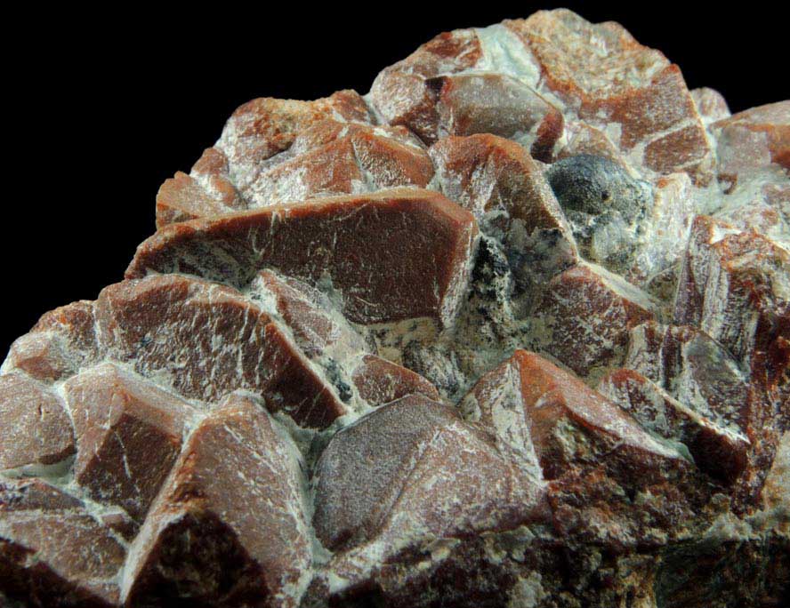 Chondrodite with Magnetite from Tilly Foster Iron Mine, near Brewster, Putnam County, New York