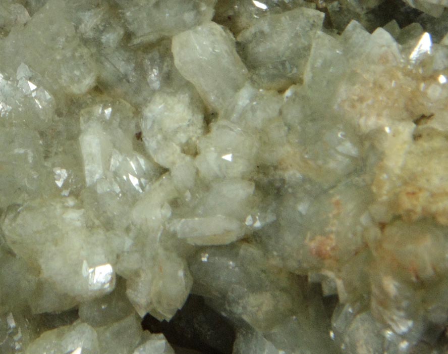 Quartz var. Green Quartz from Signal Hill, Staten Island, New York City, Richmond County, New York