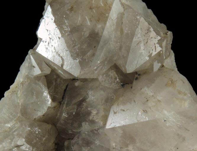 Quartz var. Smoky Quartz from Interstate 80 road construction, Paterson, Passaic County, New Jersey