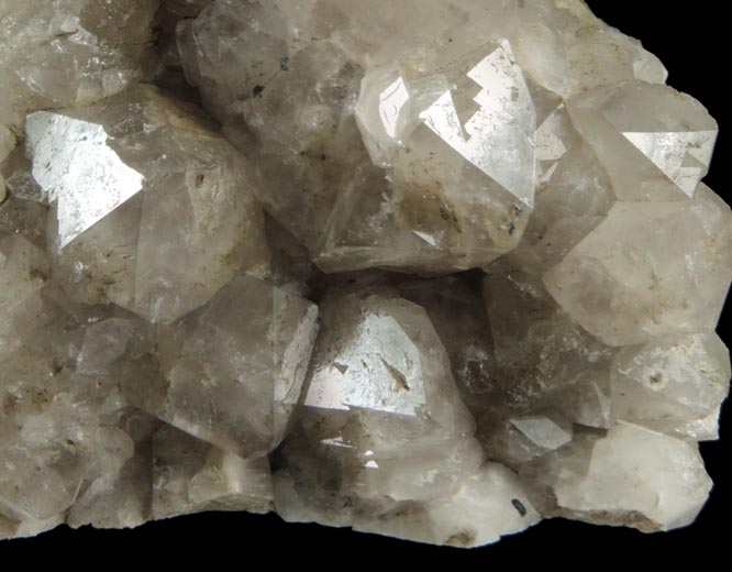 Quartz var. Smoky Quartz from Interstate 80 road construction, Paterson, Passaic County, New Jersey