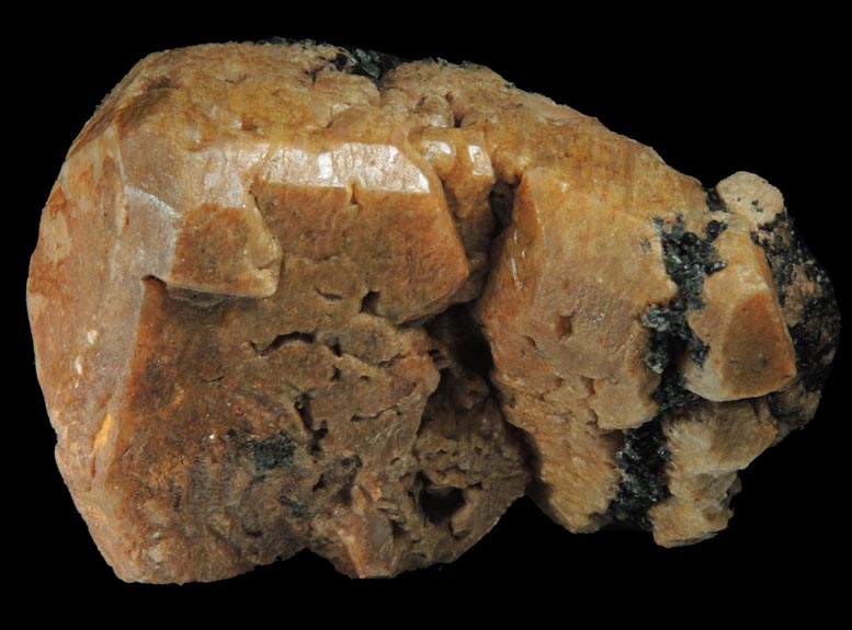 Microcline-Orthoclase with Richterite from Bear Lake, near Tory Hill, Bancroft District, Ontario, Canada