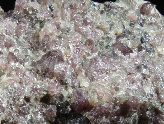 Pyrope var. Rhodolite Garnet from Mason Mountain Rhodolite Mine, Macon County, North Carolina (Type Locality for Rhodolite)