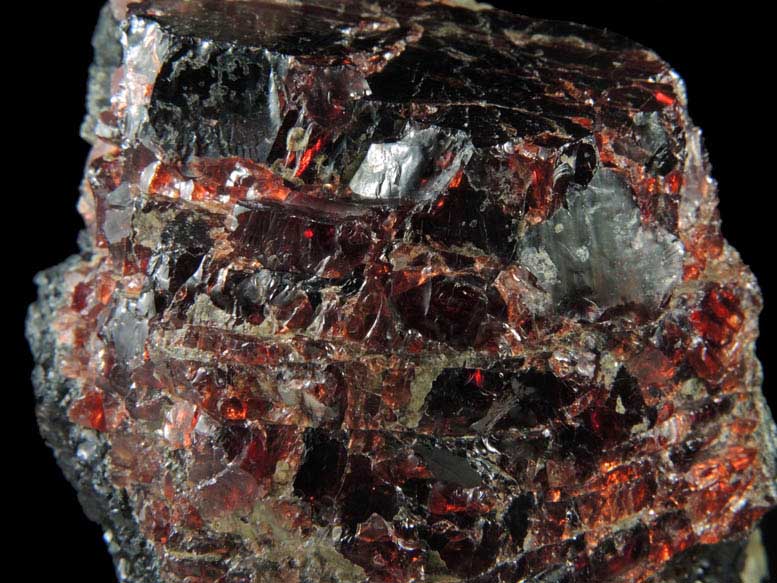 Almandine Garnet from Barton Mine, Gore Mountain, North River, Warren County, New York