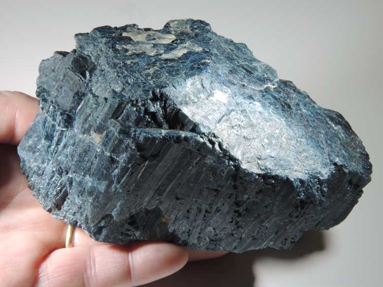Elbaite-Schorl Tourmaline from Ingersoll Mine, Keystone District, Pennington County, South Dakota