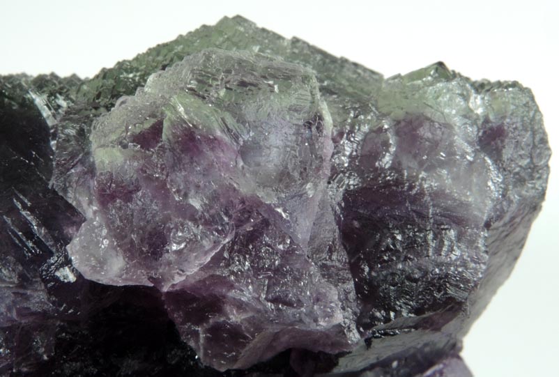 Fluorite from railroad cut near Thomaston Dam, Litchfield County, Connecticut