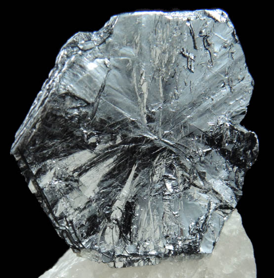 Molybdenite in Quartz from Moly Hill Mine, La Motte Township, Qubec, Canada