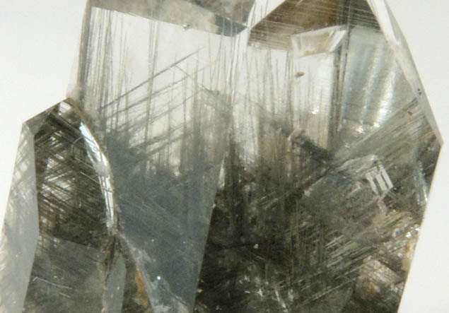 Quartz with Actinolite inclusions from Tuolumne County, California
