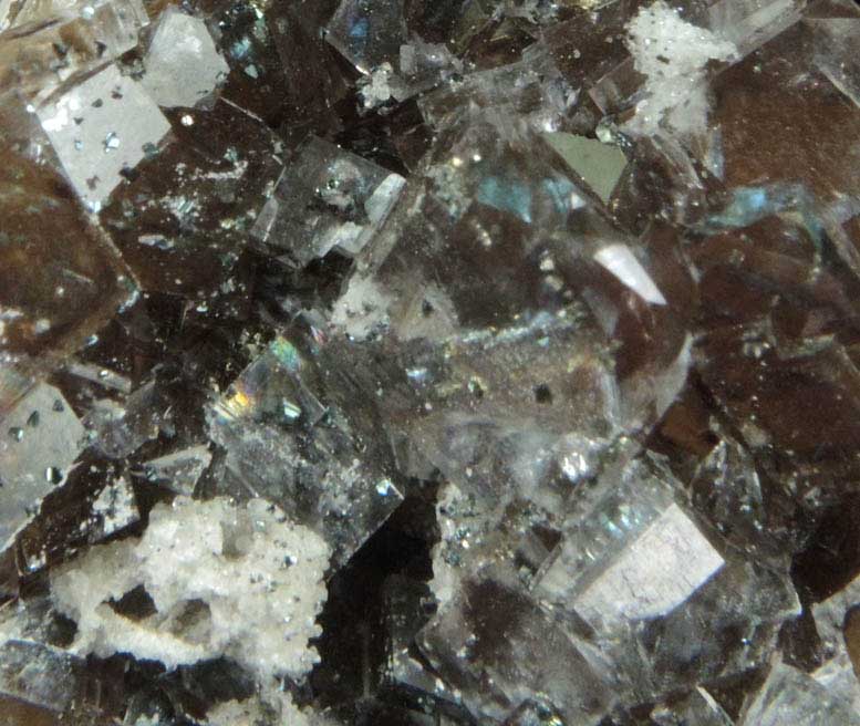 Calcite, Quartz, Marcasite from Fogle Quarry, Ottawa, Franklin County, Kansas