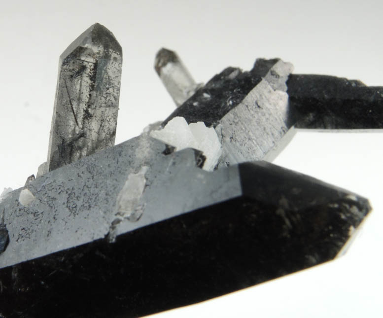 Quartz with Schorl Tourmaline inclusions from Monte Enfumaado, Minas Gerais, Brazil