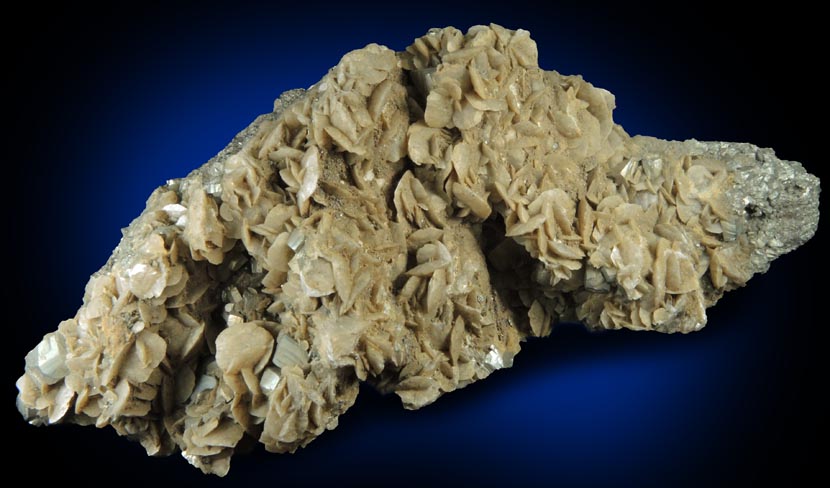 Siderite over Pyrite from Eagle Mine, Gilman, Eagle County, Colorado