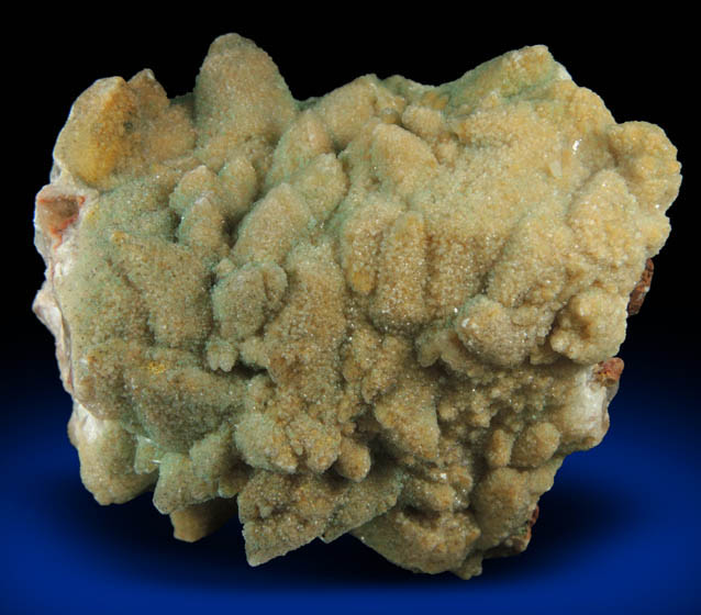 Duftite and Smithsonite over Calcite from Tsumeb Mine, Otavi-Bergland District, Oshikoto, Namibia (Type Locality for Duftite)